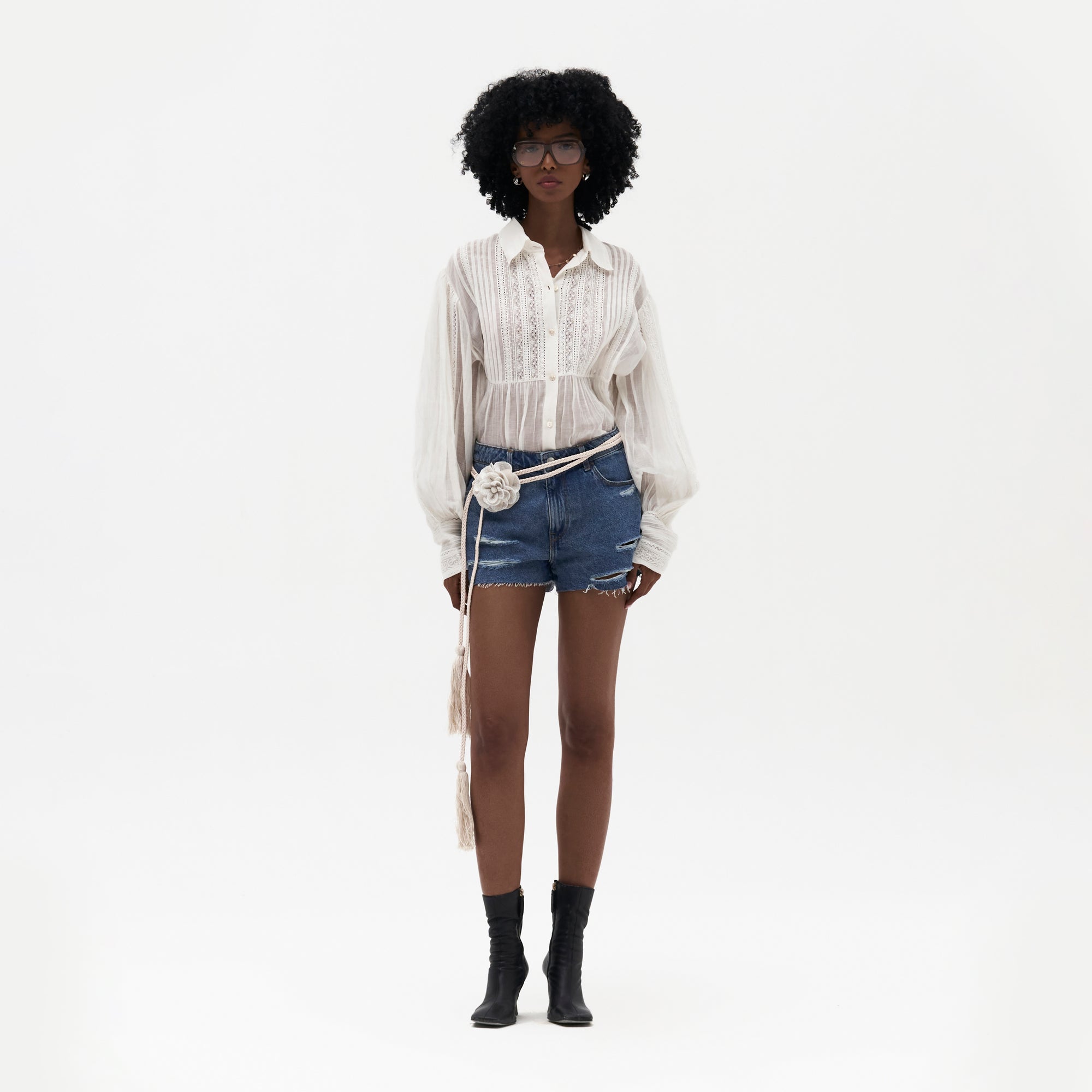 Brigitte Chikankari Shirt