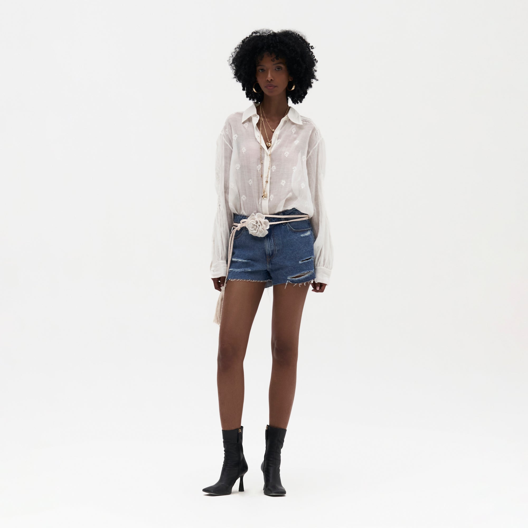 Molly Chikankari Shirt