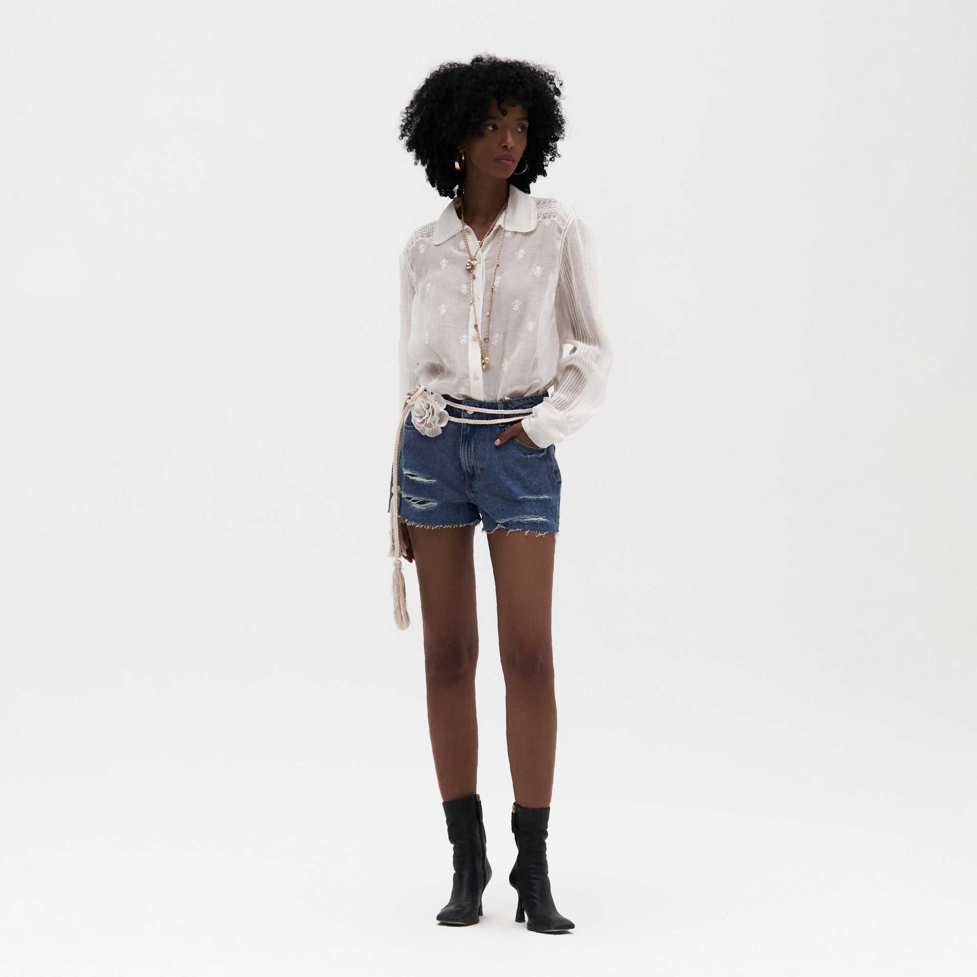 Ame Chikankari Shirt
