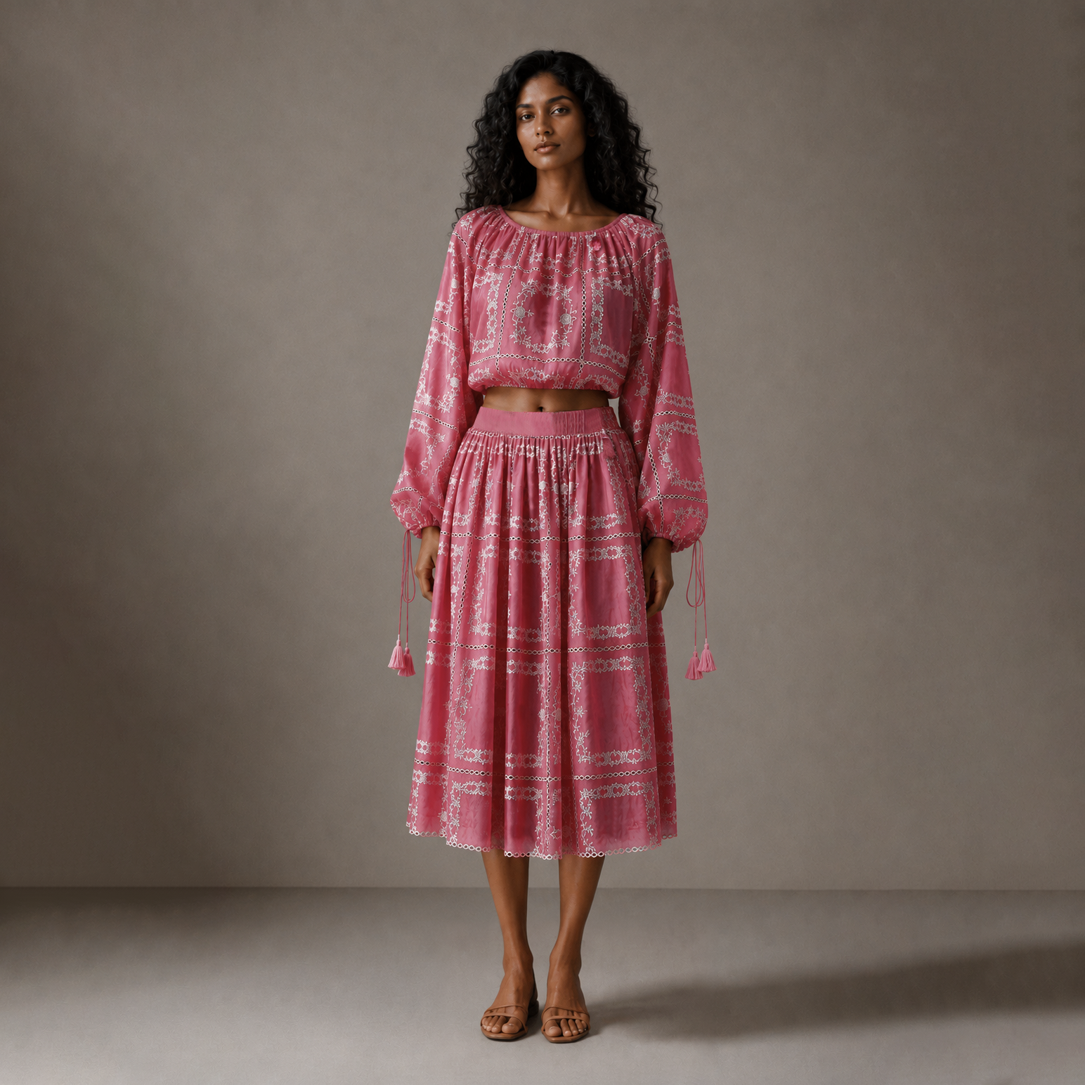 Diya Midi Skirt