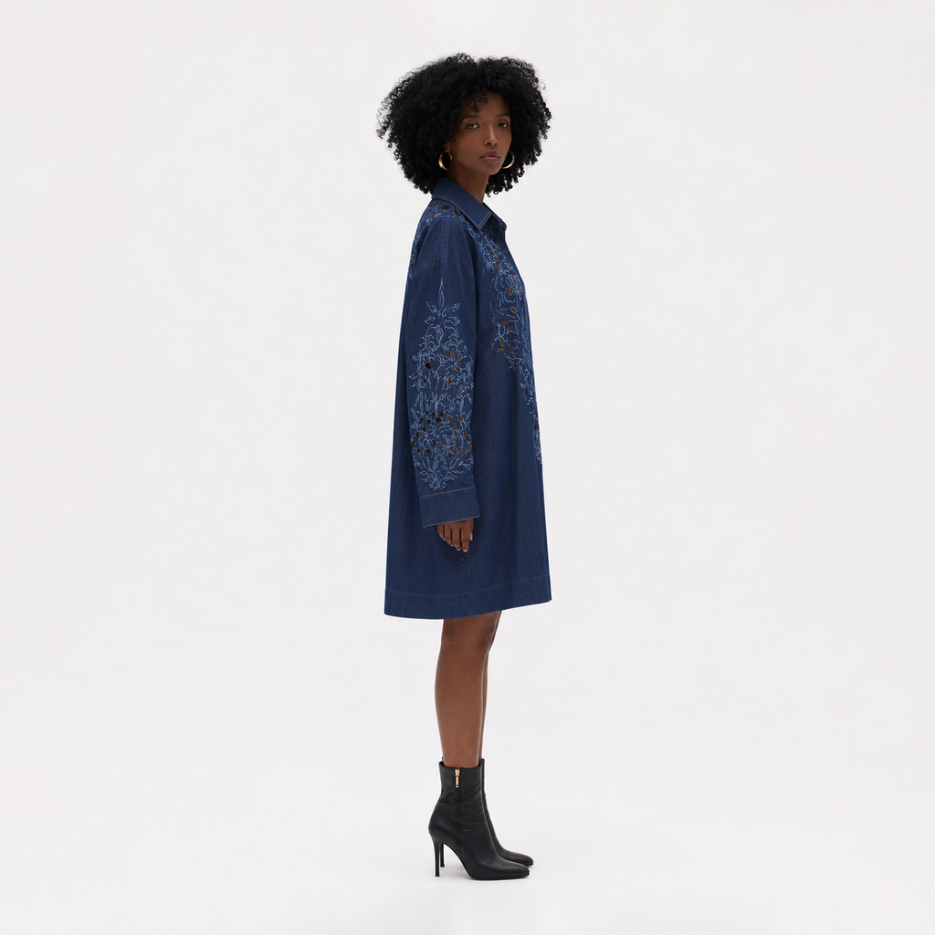 Dora Cutwork Dress