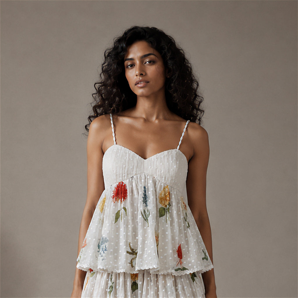 Wendy Embroidered Camisole