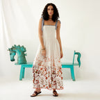 Nina Ombre Peasant Sundress