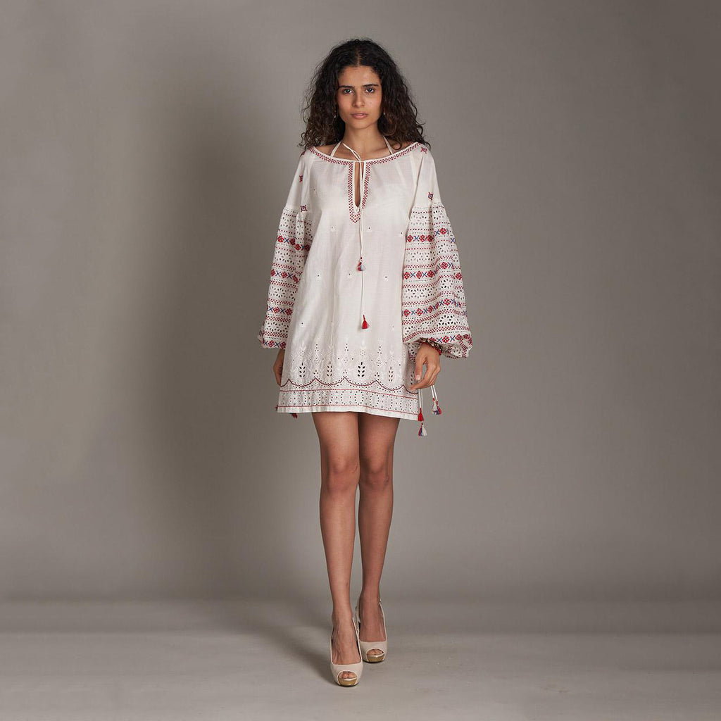 Layla Embroidered Dress