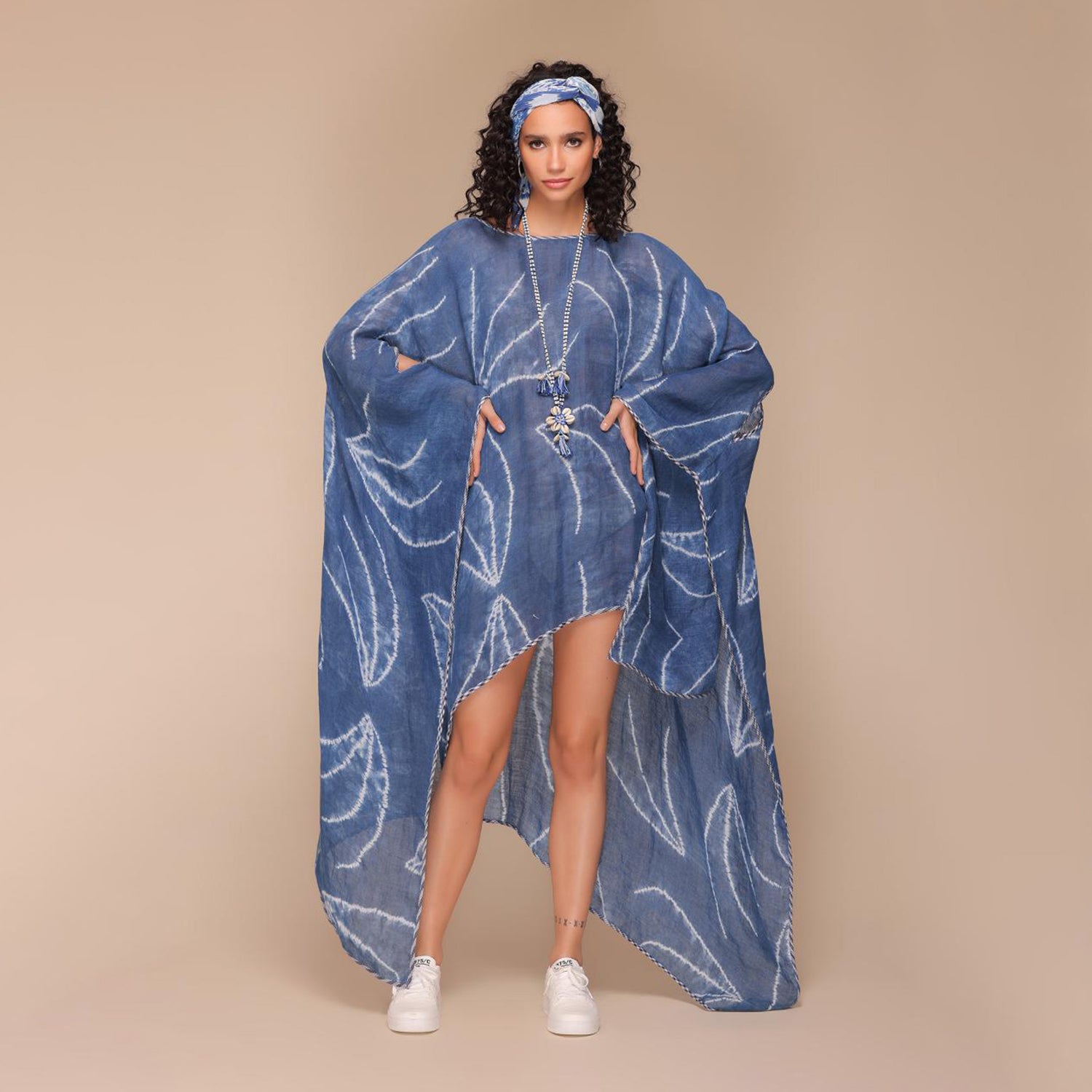 Kalani Asymmetric Kaftan
