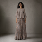 Twilight Garden Maxi Skirt