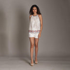 Angela Embroidered Top