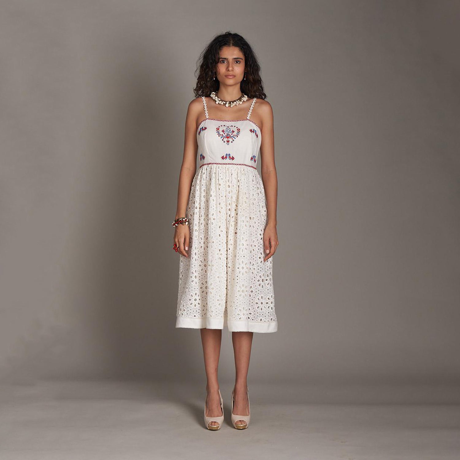 Kendall Embroidered Dress