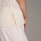 Lekha Chikankari Vest