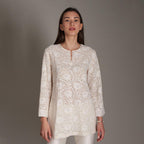 Shravya Chikankari Tunic