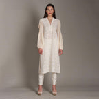 Brinda Chikankari Tunic