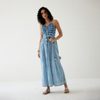 Riya Empire Halter Dress