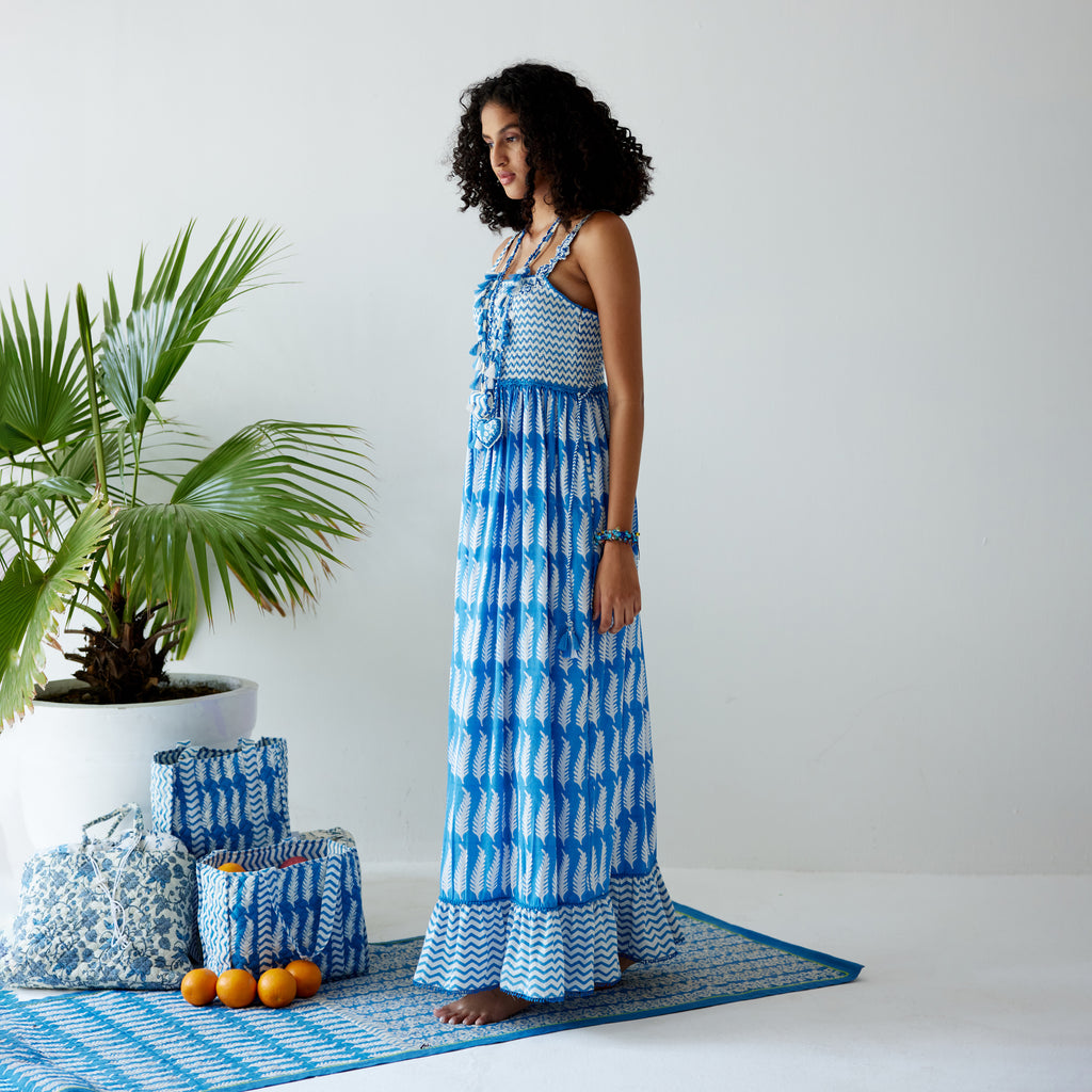 Nila Smocked Tiered Dress