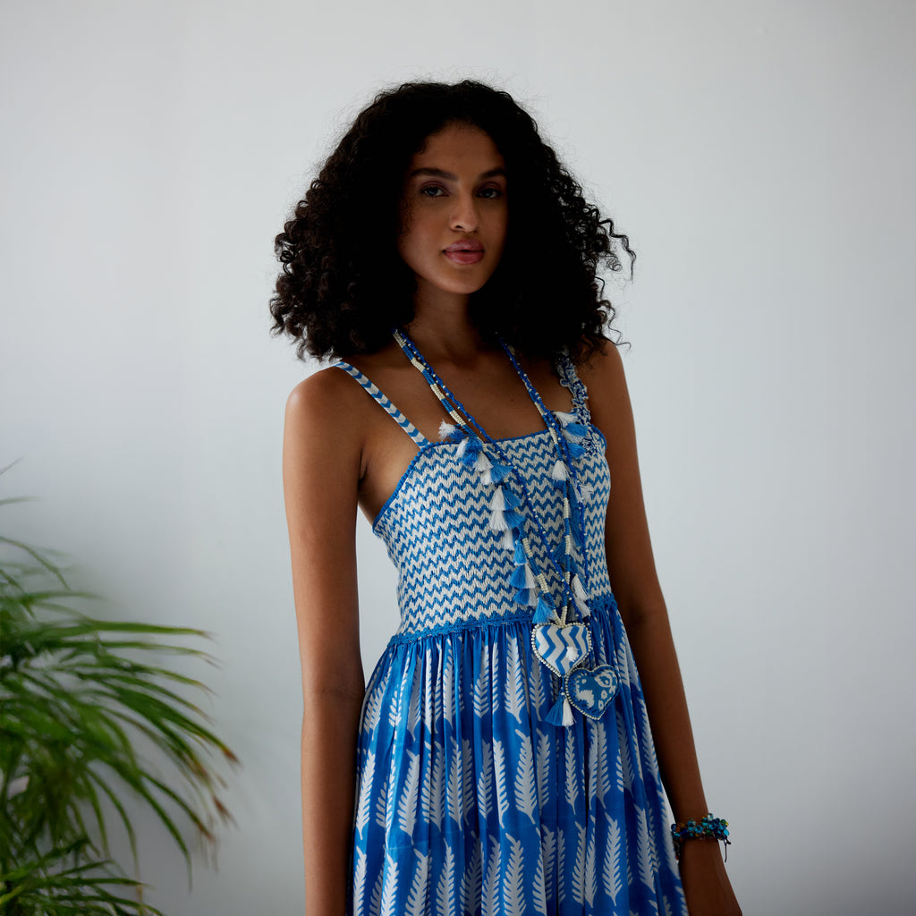 Nila Smocked Tiered Dress