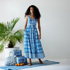 Anna Tie-Up Smock Dress