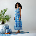 Anna Tie-Up Smock Dress