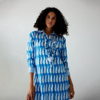 Enya Button Down Shirt Dress