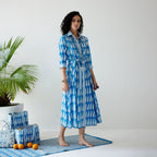 Anya Button Down Shirt Dress