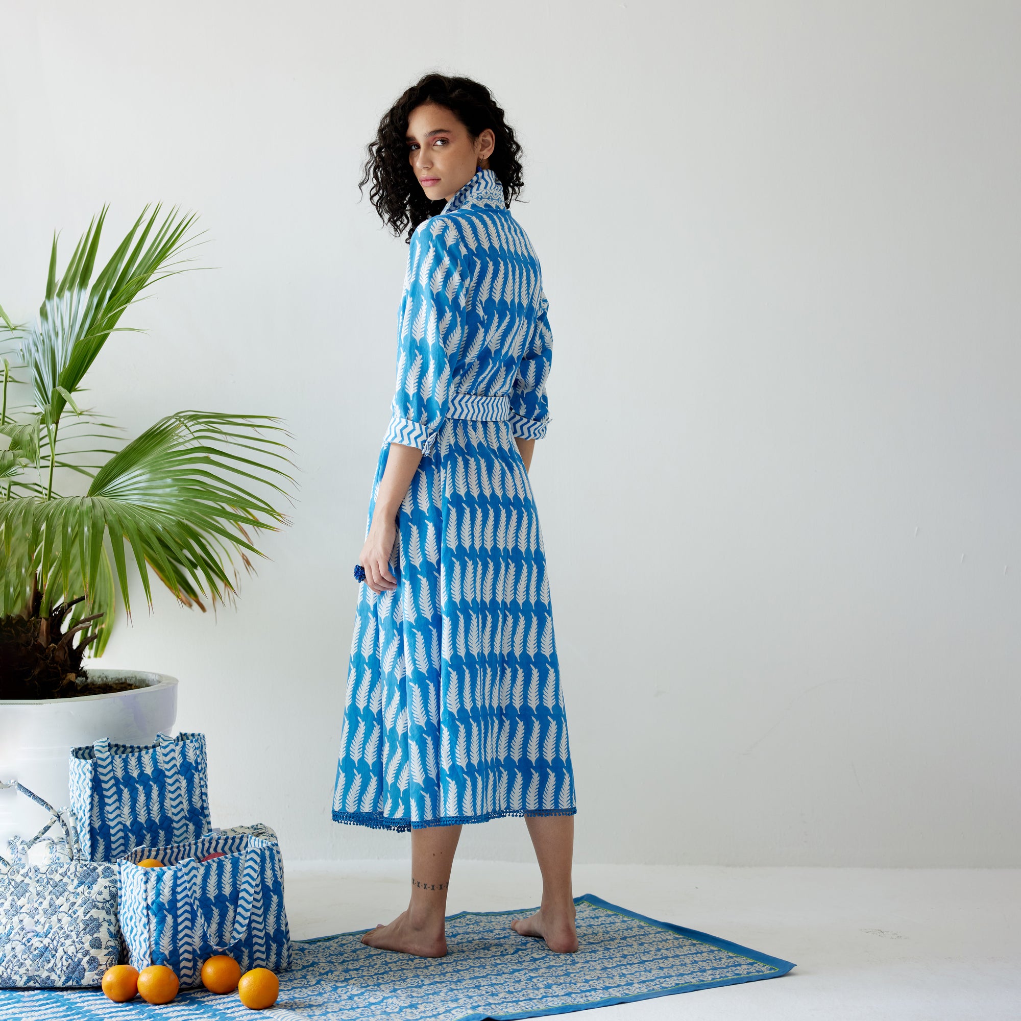 Anya Button Down Shirt Dress