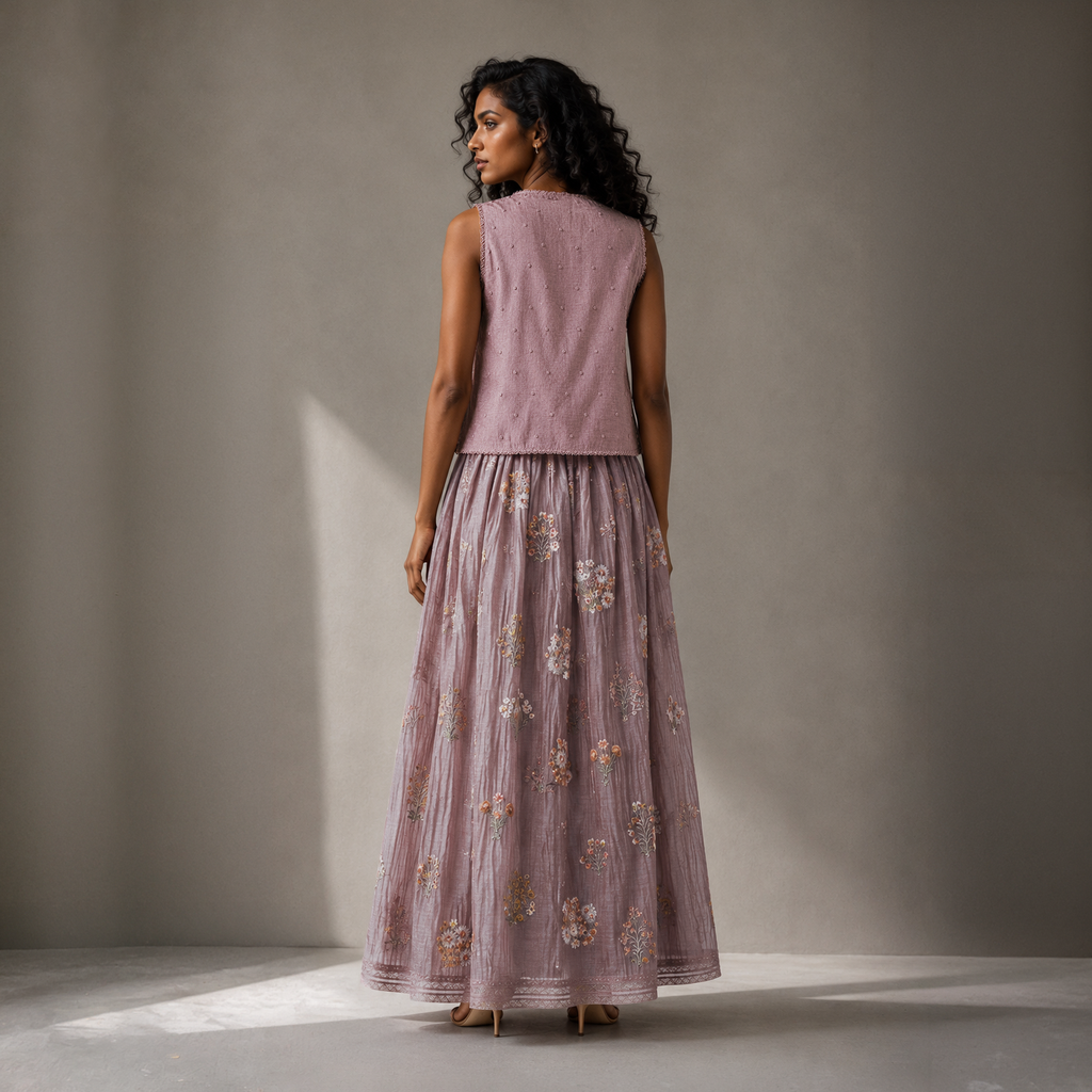 Woodland Bloom Maxi Skirt