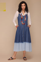 Regina Peasant Ombre Dress