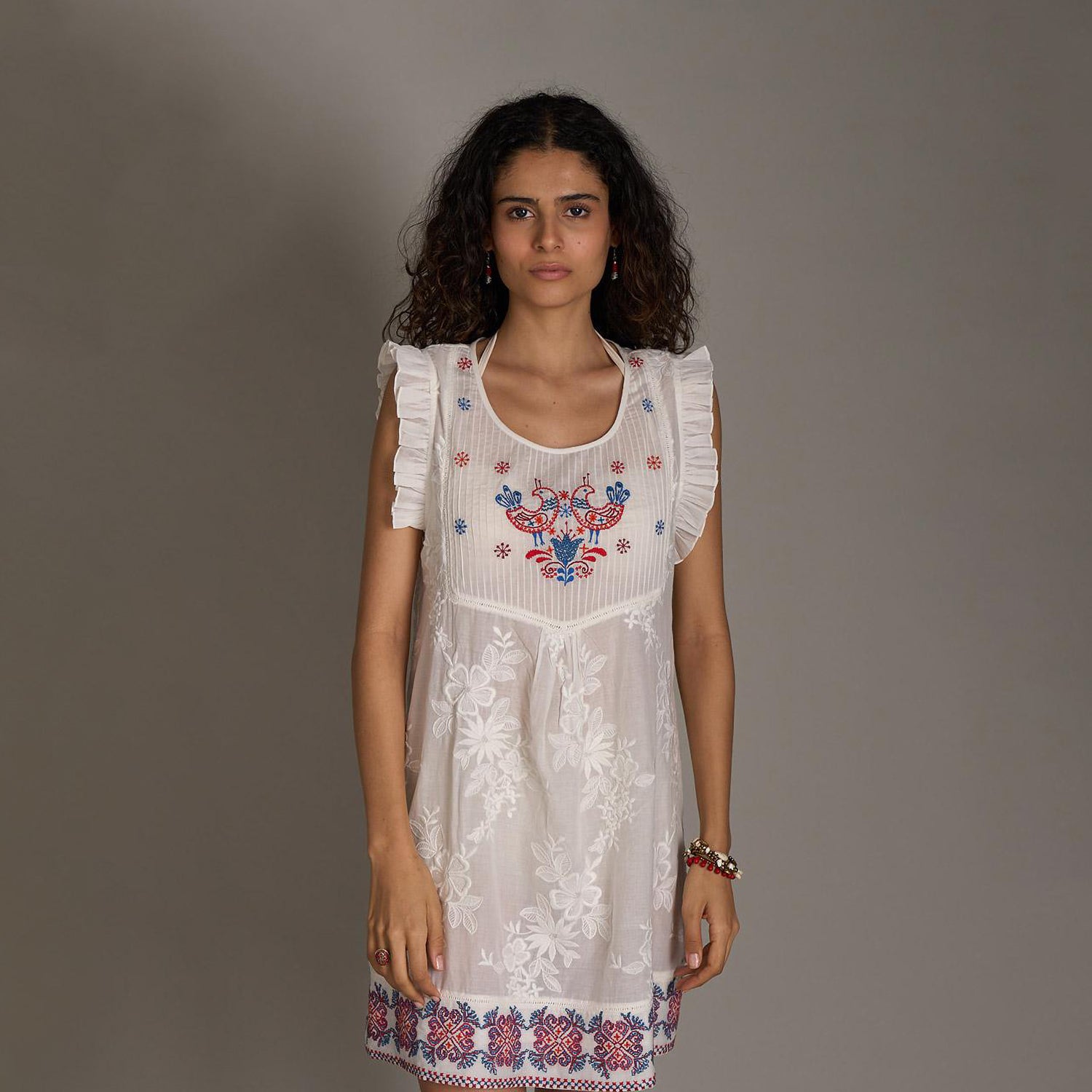 Riley Embroidered Dress
