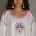 Deleila Embroidered Dress