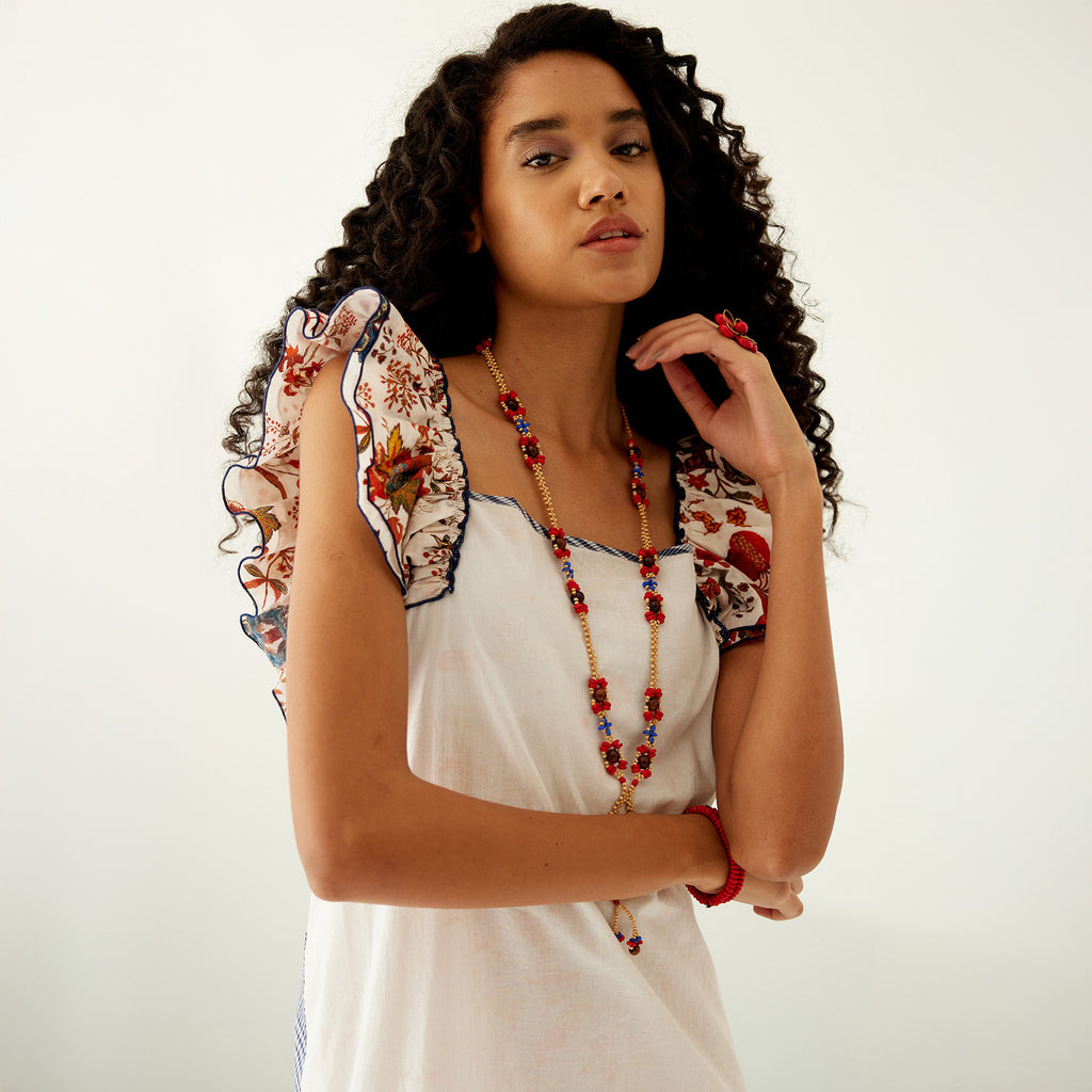Lara Ombre Ruffle Sundress