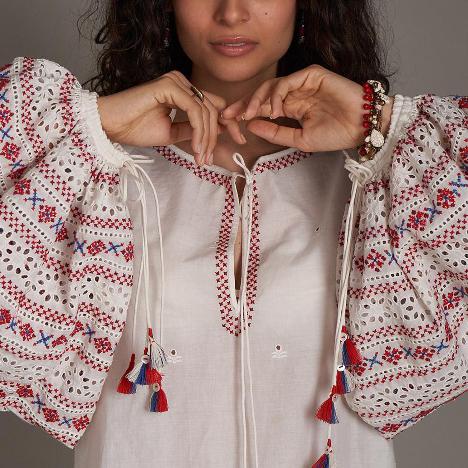 Layla Embroidered Dress