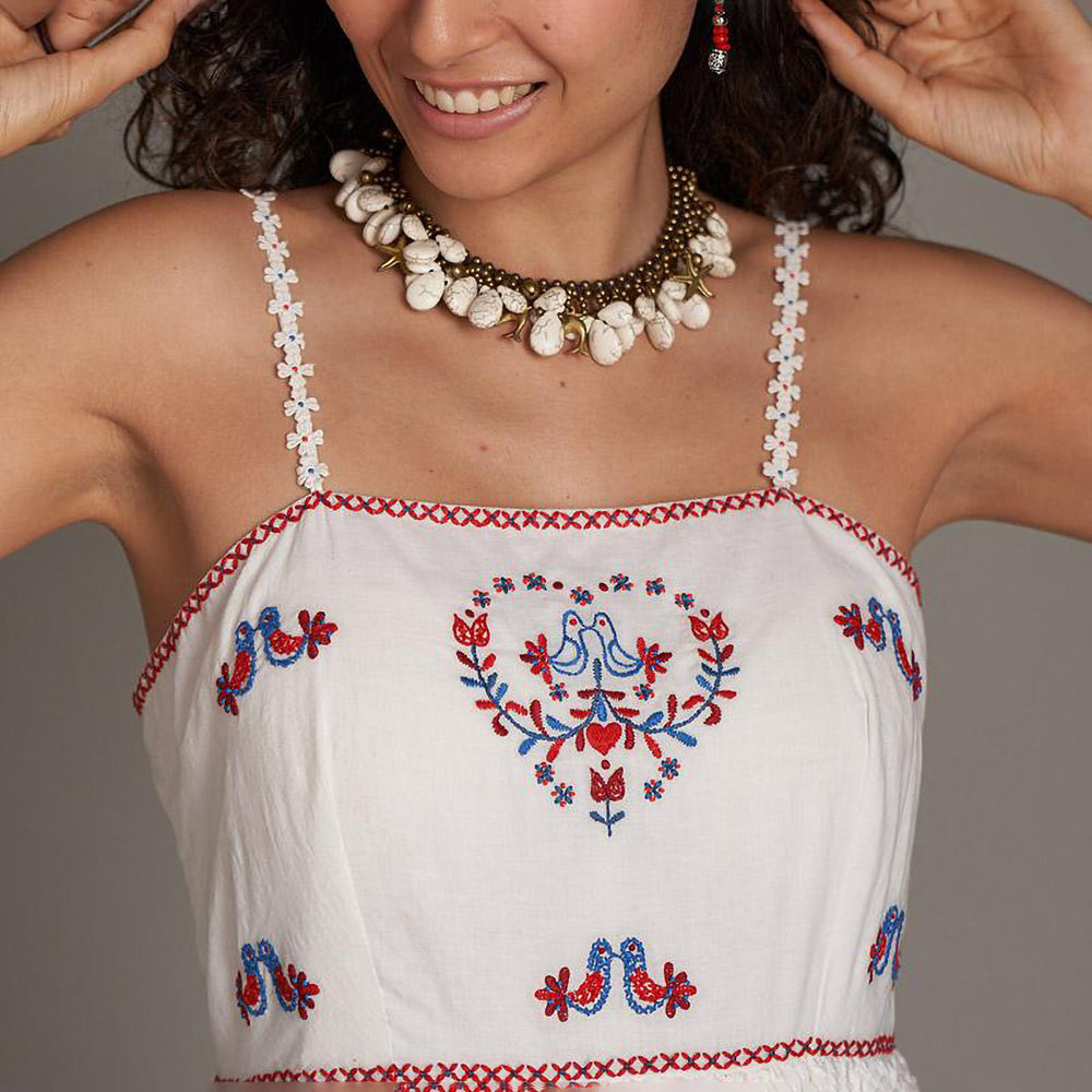 Kendall Embroidered Dress