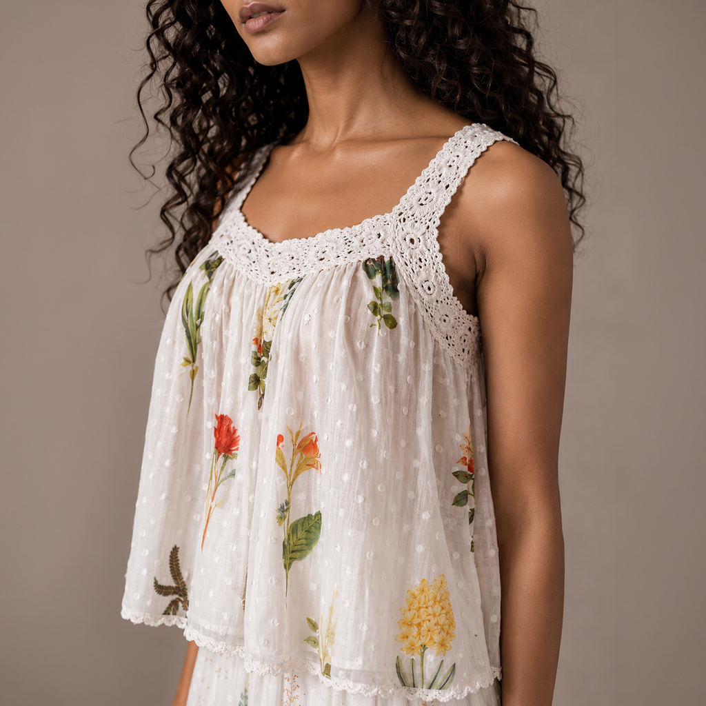 Jemima Crochet Camisole