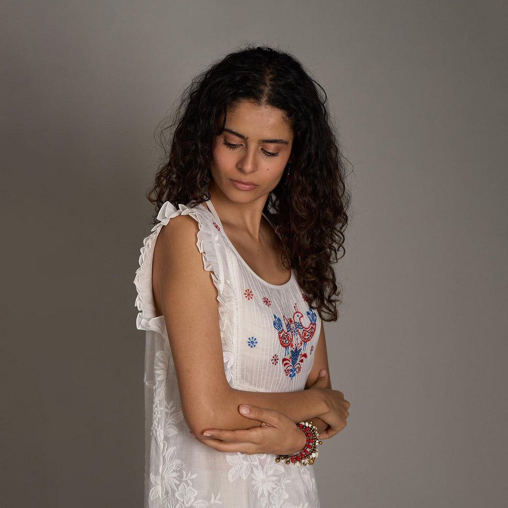 Riley Embroidered Dress