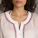 Victoria Embroidered Blouse