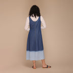Regina Peasant Ombre Dress