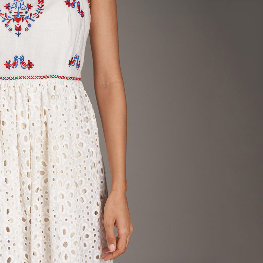 Kendall Embroidered Dress