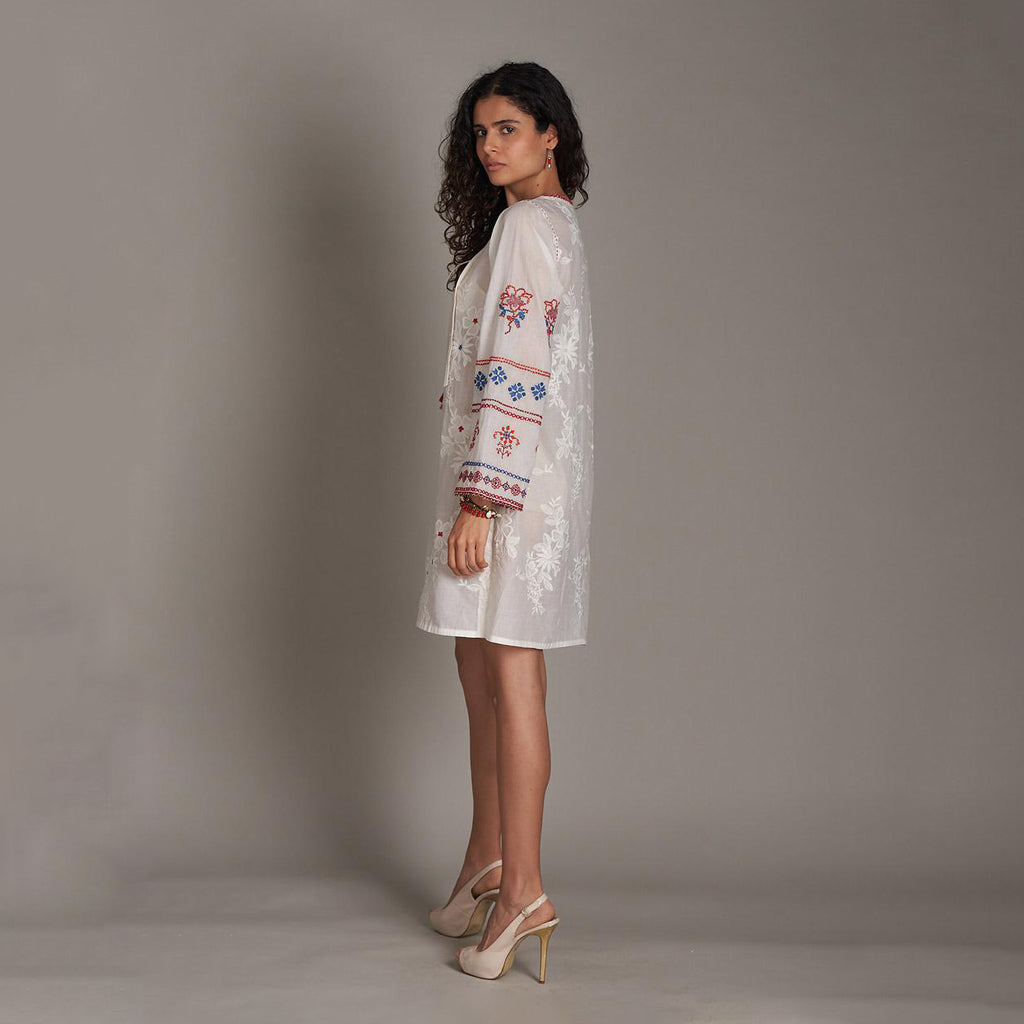 Eva Embroidered Dress
