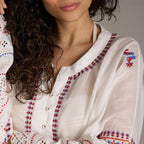 Victoria Embroidered Blouse