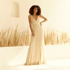 Vivienne Plunging Neck Dress