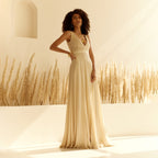 Vivienne Plunging Neck Dress