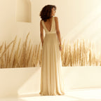 Vivienne Plunging Neck Dress