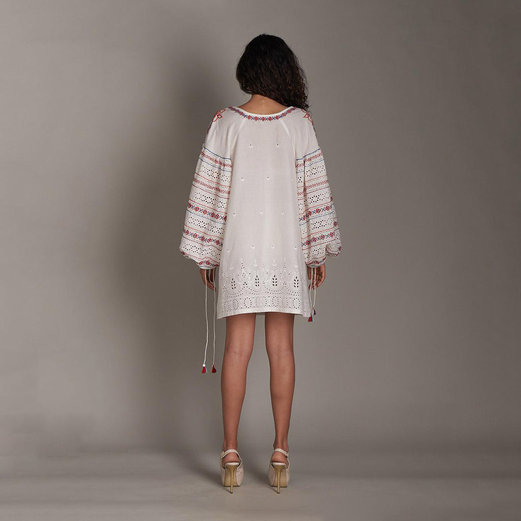 Mei Embroidered Dress