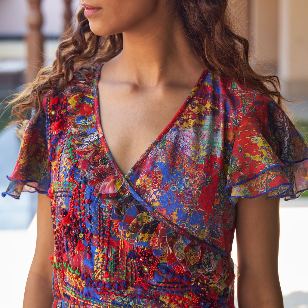 Sai Angrakha Dress