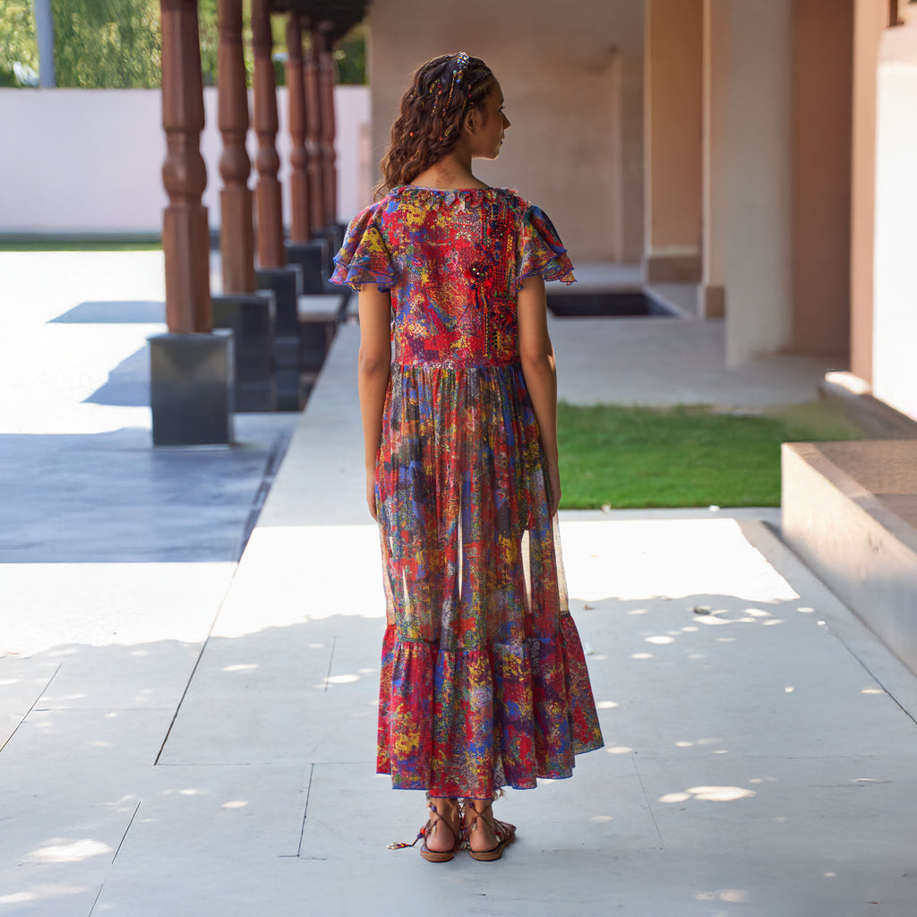 Sai Angrakha Dress