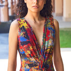 Tara Knot Wrap Dress