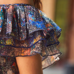 Binita Off-Shoulder Ruffle Dress