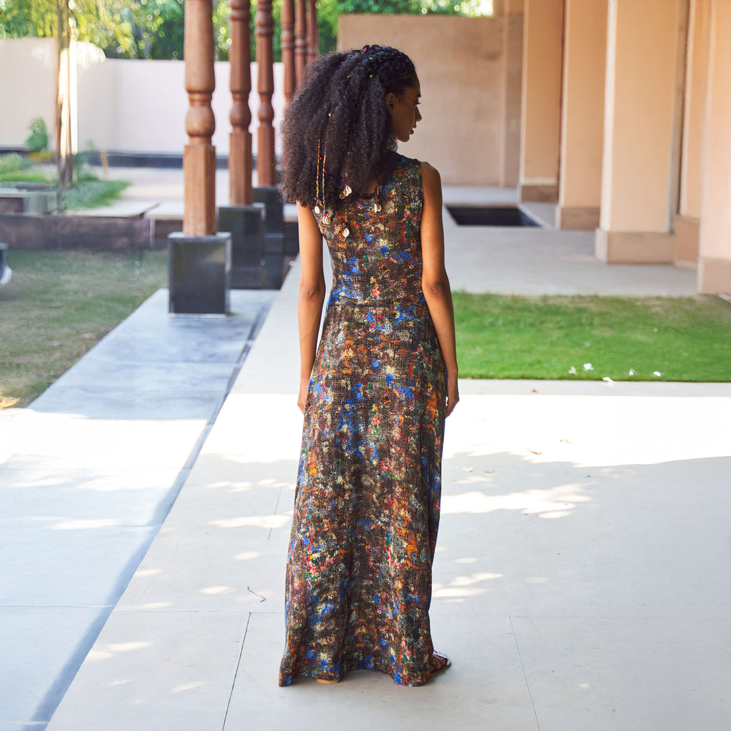 Ira Knot Wrap Dress