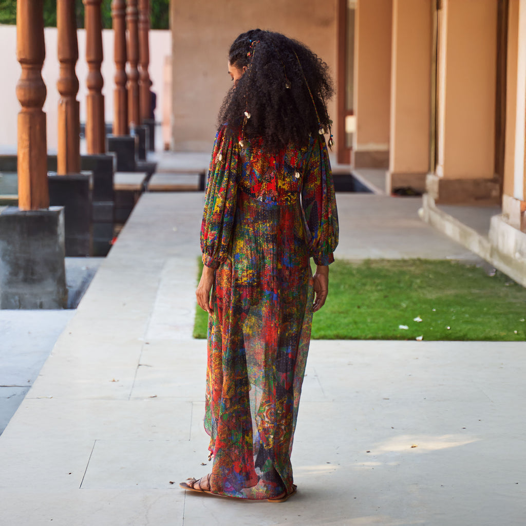 Netra Draped Asymmetric Tunic