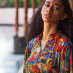 Netra Draped Asymmetric Tunic