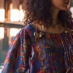 Peasant Tiered Maxi Dress