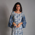 Liala Smock Tiered Two Tone Dress